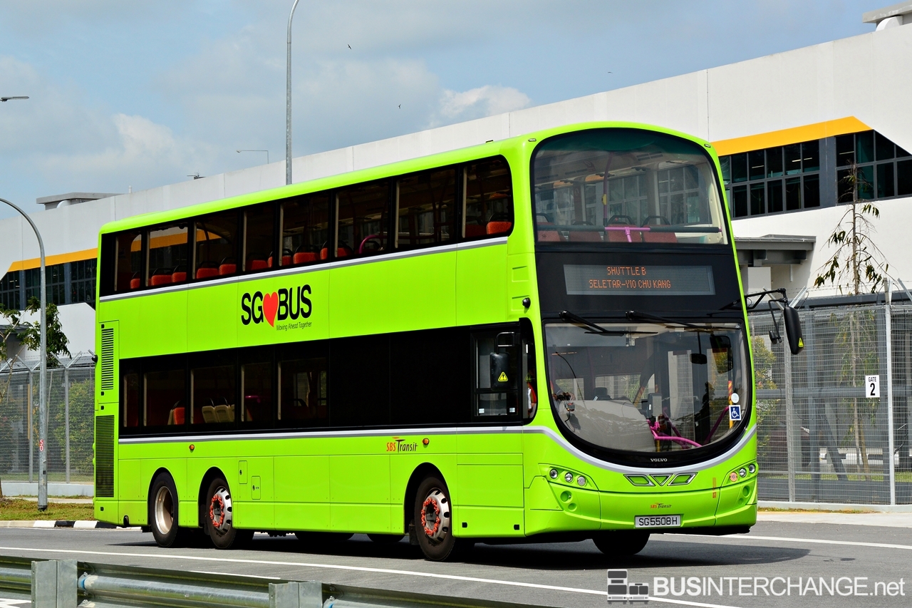 Volvo B9TL (SG5508H - Seletar Bus Carnival Shuttle B)